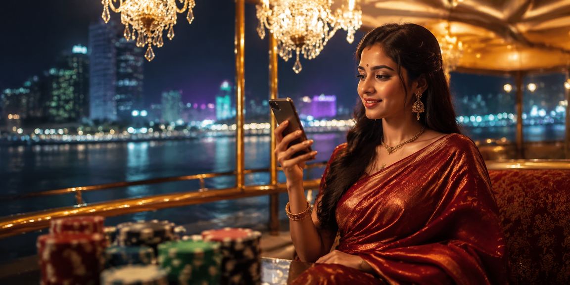 ঢাকায় মোবাইলে ক্যাসিনো গেম খেলছেন একজন ব্যবহারকারী